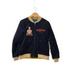 ショッピングウルトラマン STUDIO D’ARTISAN◆シンウルトラマン/リバーシブル/スカジャン/38/コットン/BLK