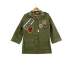 ショッピングGABBANA DOLCE&GABBANA◆ミリタリージャケット/36/コットン/GRN/F28NIZ/FU5SC