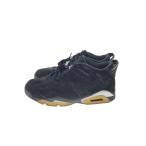 NIKE◆AIR JORDAN 6 RETRO LOW/エアジョーダンレトロロー/ブラック/304401-003/28cm/
