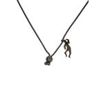 ショッピングbottega BOTTEGA VENETA◆ネックレス/SV925/SLV/トップ有/メンズ