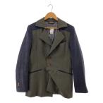 ショッピングVivienne Vivienne Westwood◆ジャケット/44/コットン/KHK/ストライプ/VW-W1-72774