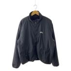 STUSSY◆フリースジャケット/XL/ポリエステル/SLV/118529