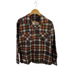 Schott◆長袖シャツ/M/コットン/マルチカラー/オンブレCK/782-3220002