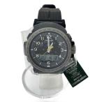 CASIO◆ソーラー腕時計_PRO TREK/デジアナ/ラバー/WHT/BLK