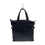 ショッピングCHANEL CHANEL◆トートGM_ニュートラベルライン_ナイロン_BLK/ナイロン/BLK