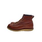 RED WING◆ブーツ/US8/BRW/レザー/2907/lineman