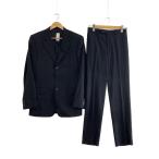 LOUIS VUITTON◆スーツ/48/ウール/BLK/3B/