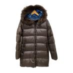 ショッピングduvetica DUVETICA◆コート/40/ナイロン/BRW/無地/D.037.00.MFG-1057R