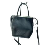 Chloe◆ショルダーバッグ/レザー/BLK