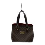 ショッピングダミエ LOUIS VUITTON◆ハムステッドPM_ダミエ・エベヌ_BRW/PVC/BRW