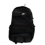 NIKE◆リュック/ポリエステル/BLK//