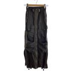ショッピングdiesel DIESEL◆ロングスカート/40/ナイロン/KHK/O-CREP