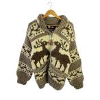ショッピングカウチン CANADIANSWEATER◆カウチンセーター/--/--/ジップアップ/トナカイ/MADE IN CANADA