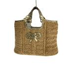 ショッピングカゴバッグ ANYA HINDMARCH◆カゴバッグ/--