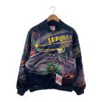 Supreme◆22SS/stadium satin varsity jacket/ス