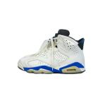 NIKE◆AIR JORDAN 6 RETRO/エアジョーダンレトロ/ホワイト/384664-107/28cm/WHT