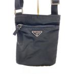 ショッピングPRADA PRADA◆ショルダーバッグ/ナイロン/BLK/無地