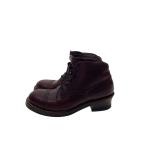 THE FLAT HEAD◆MEDALLION LACEUP BOOTS/US10/BRD/
