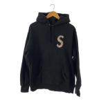 Supreme◆パーカー/--/コットン/BLK/101837/s logo hooded sweatshirt