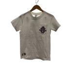 CHROME HEARTS◆VINE DAGGER TEE/Tシャツ/S/コットン/WHT/プリント