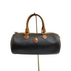 ショッピングルイガノ LOUIS GARNEAU◆ボストンバッグ/レザー/ブラック