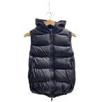 ショッピングduvetica DUVETICA◆FEBE-ERRE/ダウンベスト/42/ナイロン/ブラック/リバーシブル/D.1565.00.P/1257.R