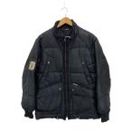 DOLCE&GABBANA◆ジャケット/50/ポリエステル/BLK/無地/E032/9050