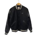 ショッピングau NIKE◆スタジャン/S/ウール/BLK/FD7846-010/AS M NK AU VARSITY JKT LTHR SL//