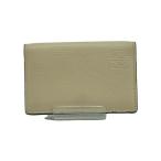 LOEWE◆フラグメント/カードケース/レザー/BEG/メンズ