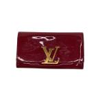 ショッピングヴェルニ LOUIS VUITTON◆ポルト・フォイユ・ルイーズ_ヴェルニ/エナメル/PNK/レディース