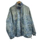 DIESEL◆d-krap-fsf ダメージ デニム ジャカードジャケットジャケット/XL/コット