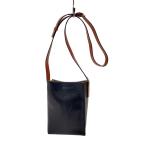 ショッピングMARNI MARNI◆MUSEO SOFT NANO BAG/ショルダーバッグ/レザー/BLK/SBMP0084U0