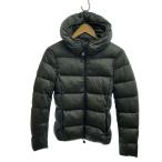 MONCLER◆jersey giubbotto/ダウンジャケット/1/ポリエステル/GRY/53081