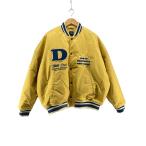 ショッピングzara ZARA◆スタジャン/L/ポリエステル/YLW