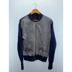 EVISU◆ジャケット/40/コットン/NVY/ストライプ