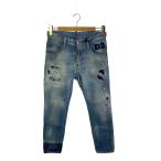 DSQUARED2* обтягивающий брюки /46/ хлопок /BLU/S74LB0851 S30342