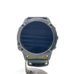 GARMIN◆Fenix 6X/スマートウォッチ/デジタル/ラバー/BLK/BLK//