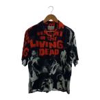 WACKO MARIA◆アロハシャツ/M/レーヨン/BLK/総柄