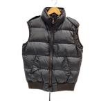 DUVETICA◆ダウンベスト/48/ナイロン/BLK/無地/U.381.00-1001R