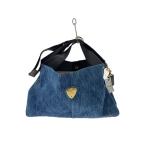 ATAO◆ハンドバッグ/デニム/BLU/エルヴイデニム