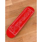 Supreme◆KAWS Chalk Logo Skateboard/スポーツその他/RED