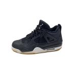 NIKE◆AIR JORDAN 4 RETRO SE/エアジョーダンレトロ/ブラック/CI1184-001/27cm/BLK