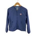 DANTON◆NSULATION JACKET/ノーカラーインナーダウンジャケット/36/ナイロン/NVY/JD-8878 SET//