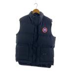 CANADA GOOSE◆FREESTYLE VEST/カナダグース/ダウンベスト/S/ポリエステル/BLK/無地/4150M