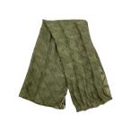 EMPORIO ARMANI* шарф / шелк / хаки / общий рисунок / женский 