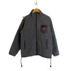 ショッピングstussy STUSSY◆90s/OUTDOOR/フリースジャケット/L/ウール/GRY