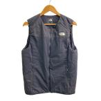 ショッピングFACE THE NORTH FACE◆VENTRIX VEST_ベントリックスベスト/L/ナイロン/BLK/無地