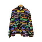 ショッピングmetal GUCCI◆Metal Logo Nylon Jacket ナイロンジャケット/46/--/BLK/総柄/546344 ZAA