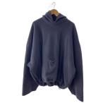 YEEZY◆Polar Fleece Padded Hoodie/パーカー/XL/コットン/GRY//