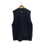 ショッピングカシミア NICENESS◆22AW/RADFORD NNライナーベスト/ベスト/M/カシミア/カシミヤ/BLK/黒/NN-V01